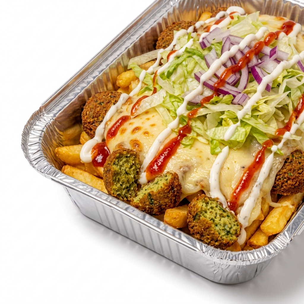 Kapsalon Veggie (Falafel)